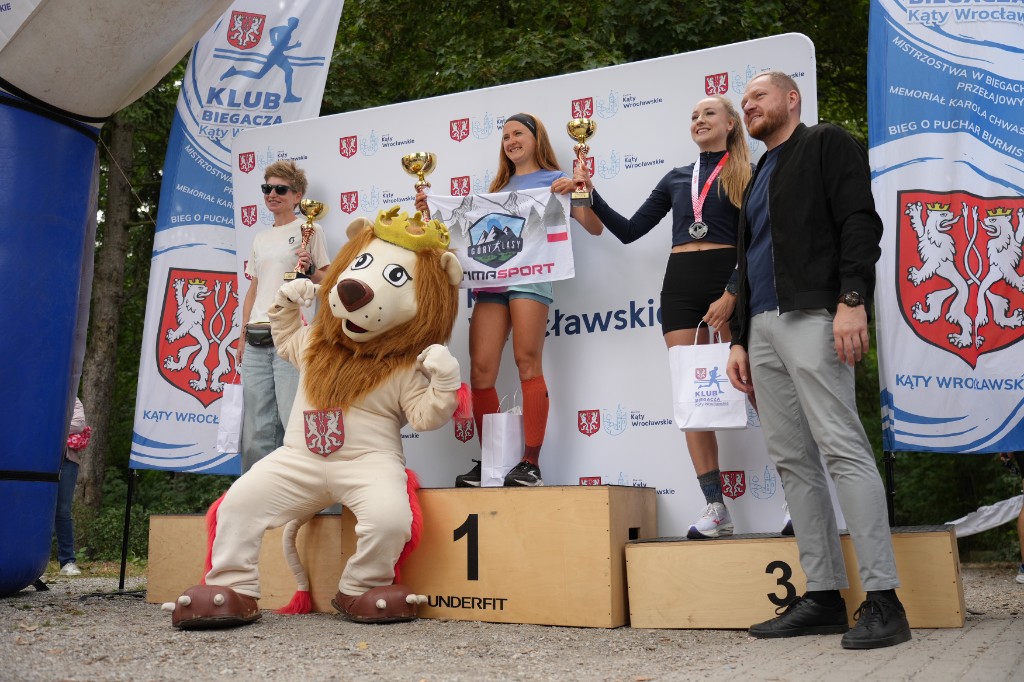 Podium w kategoriach kobiecych