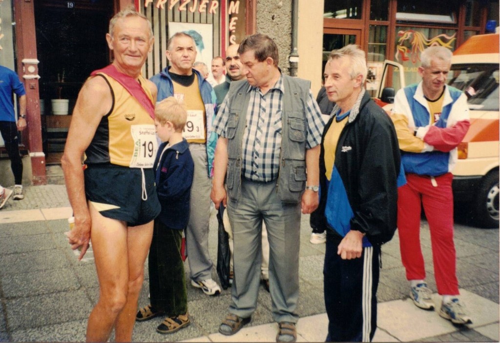 Karol Chwastyk po biegu